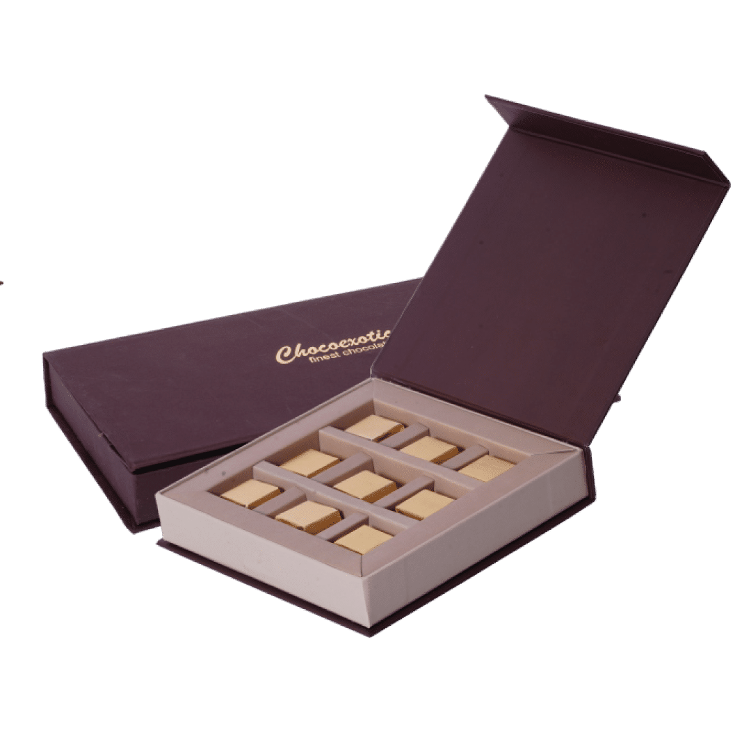 9 Chocolate Cuppa Board Premium Box