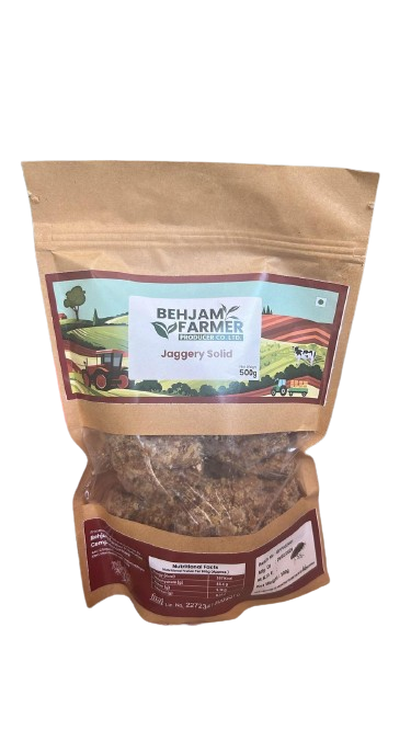 Behjam Jaggery Solid Ginger 500 g