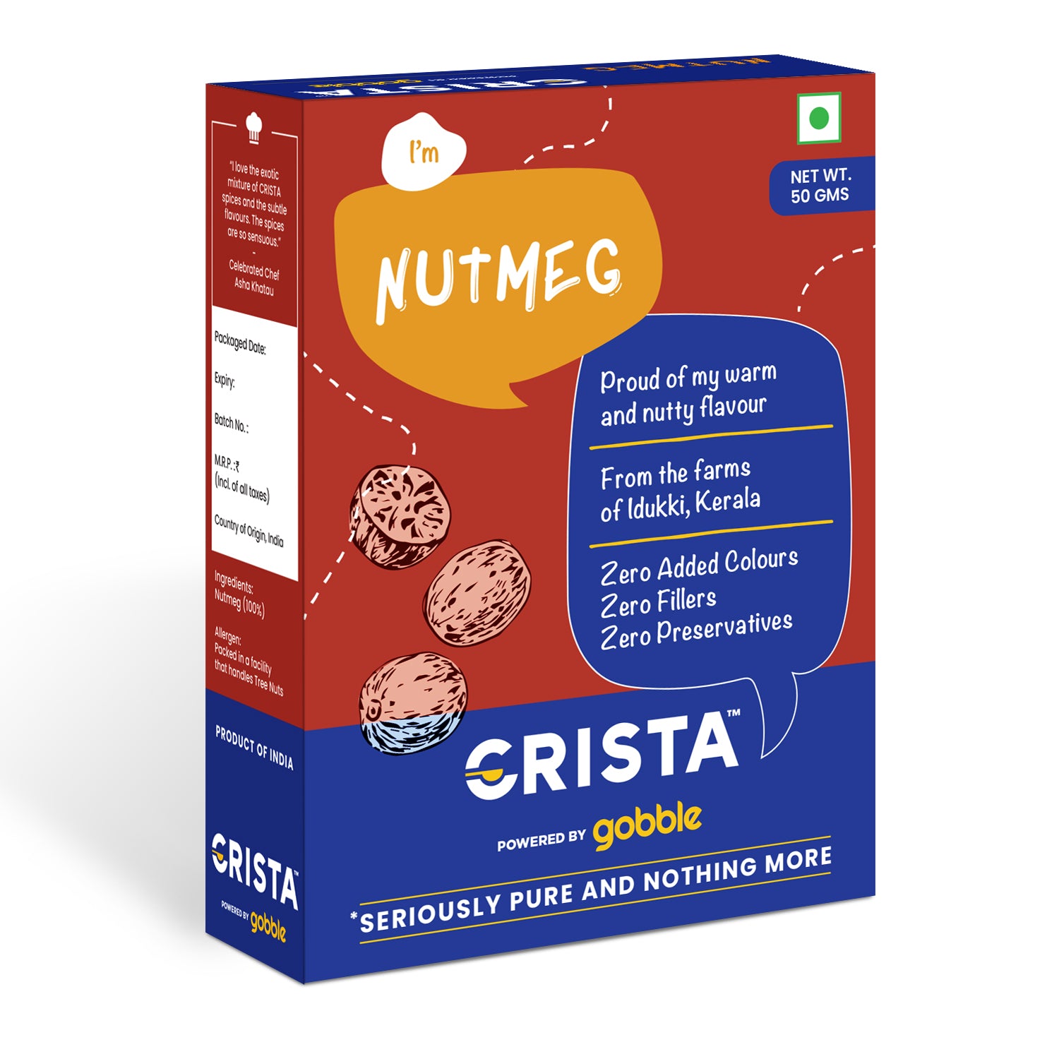 CRISTA Nutmeg, 50 gm
