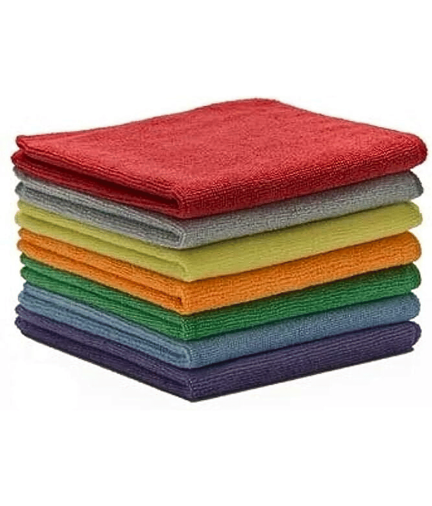 KLEANSHINE Microfibre Kitchen Cleaning Microfiber Duster ( Pack of 7 )