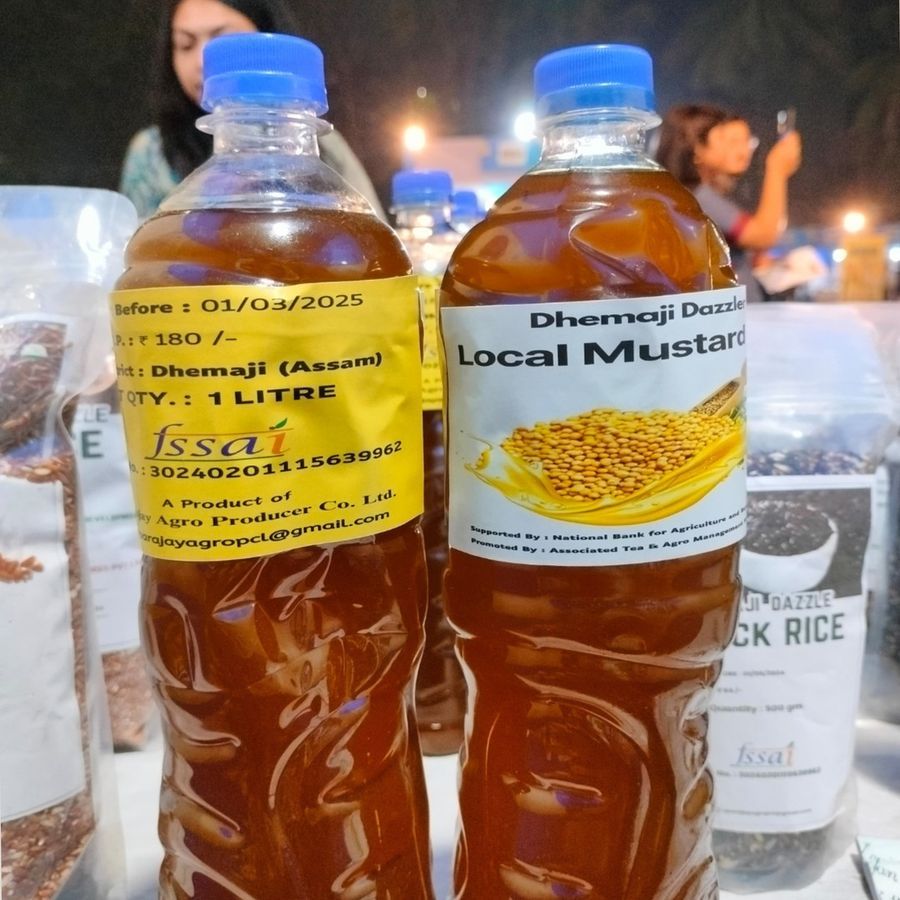 Local Mustard Oil - 1 L view 2