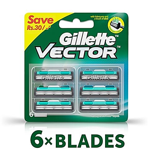 Gillette Vector Plus Cartrige 6S