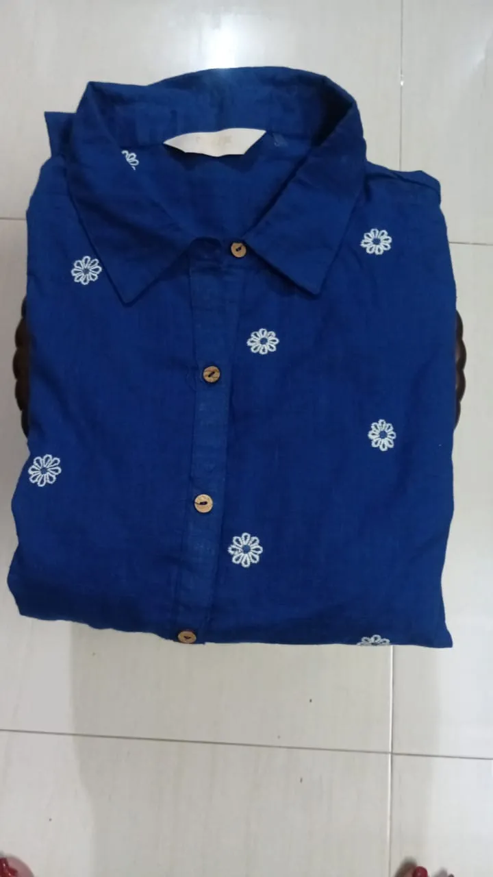 Blue kurti