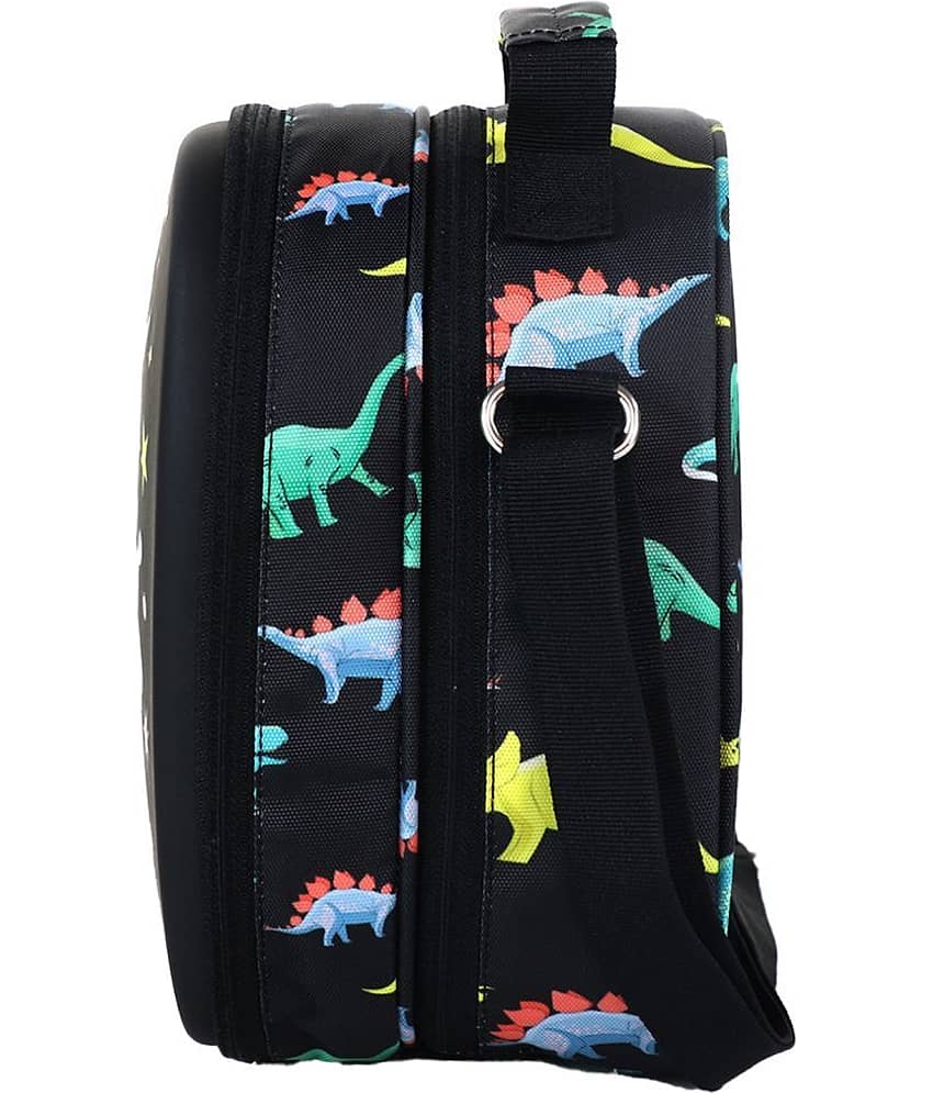 Smily kiddos - Black Polyester Lunch Bag Pack of 1 view 2