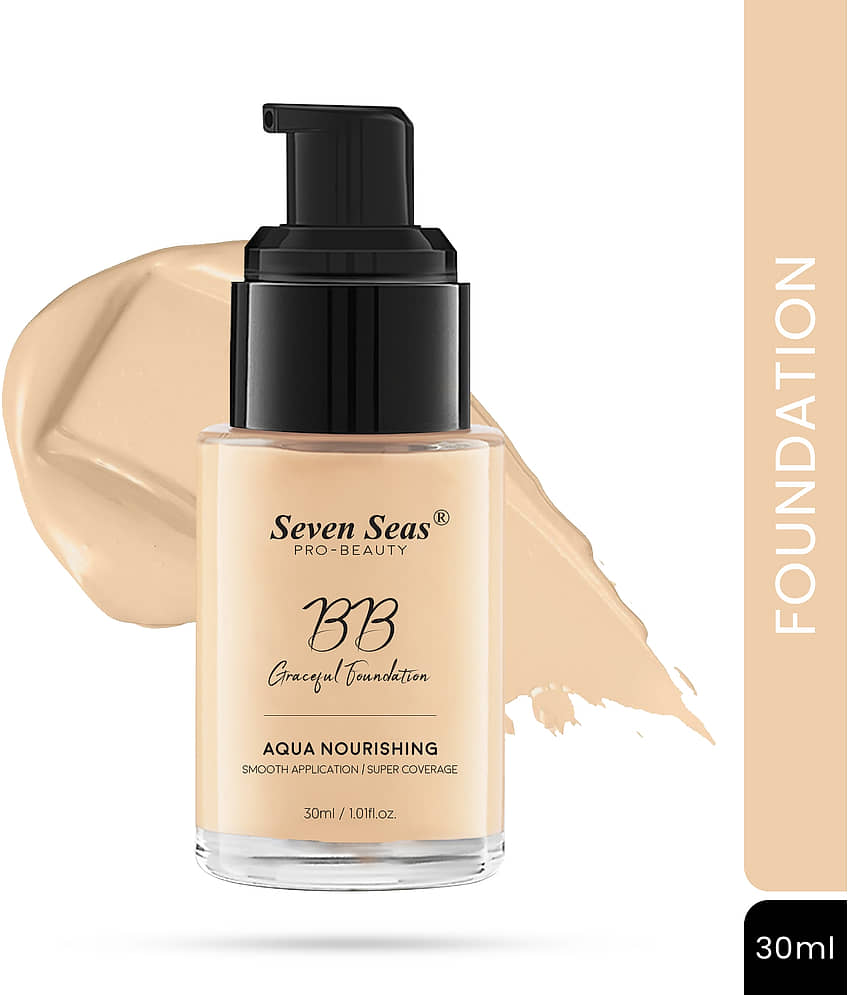 Seven Seas Matte Liquid For All Skin Types Skin Medium Foundation Pack of 1