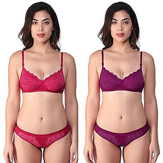 U-Light Lingerie Set For Women | Bra Panty Set