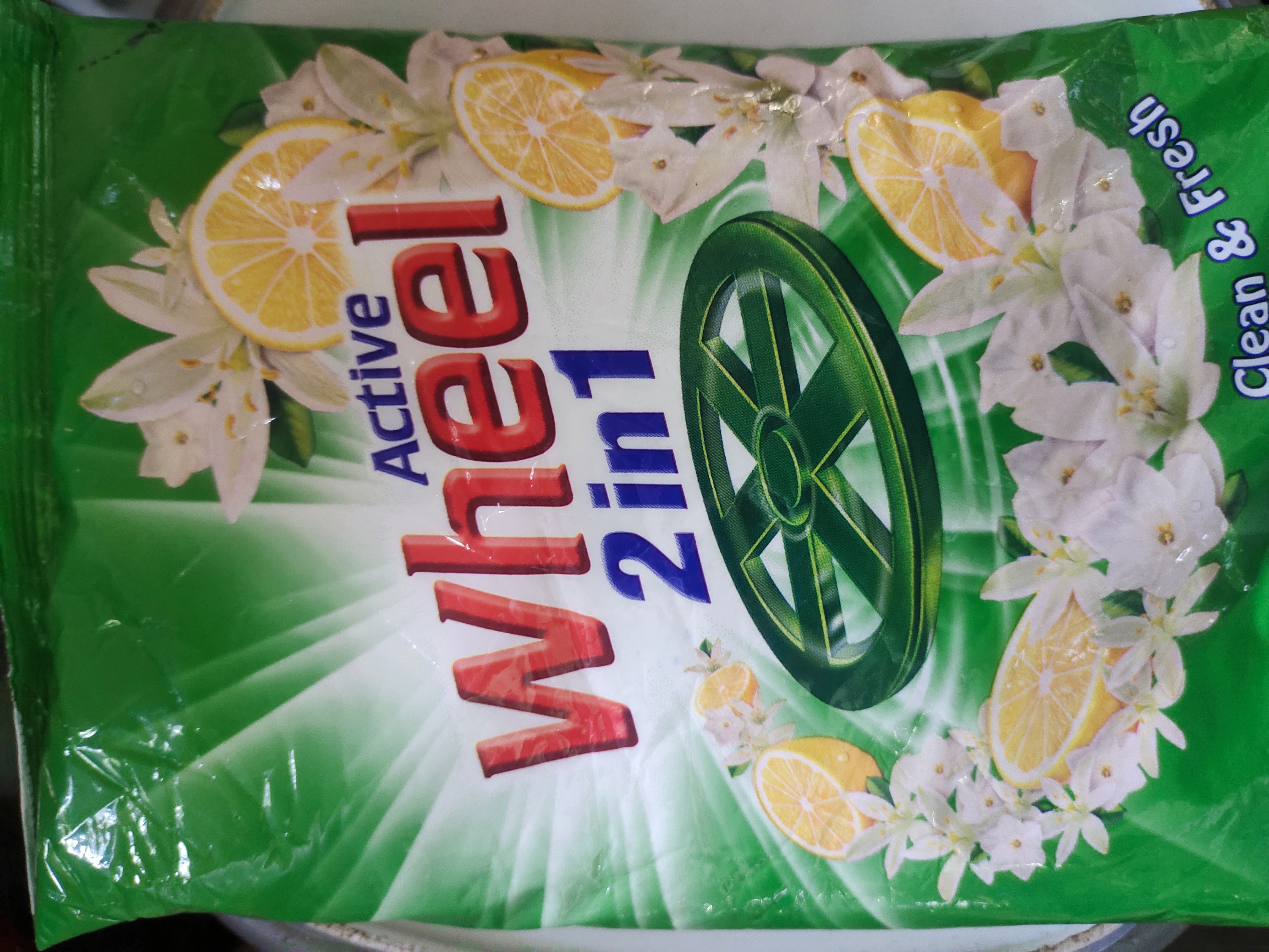 Wheel Detergent Powder lemon and Jasmin