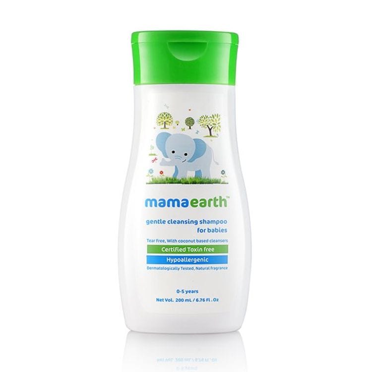 Mamaearth Gentle Cleansing Shampoo For Babies (200ml) + Mamaearth Milky Soft Face Cream for Babies with Milk Protein Murumuru Butter (60gm) view 2