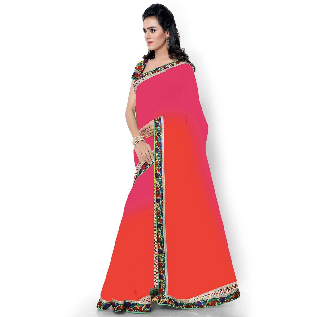 Florence Saree with Blouse Piece view 2