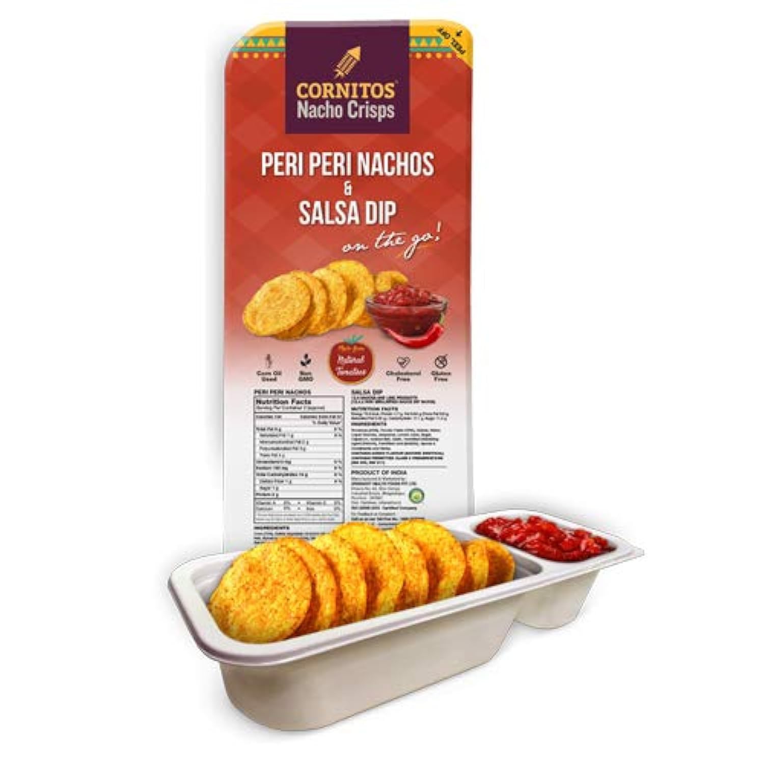 Cornitos Peri Peri And Salsa Tray 70Gm