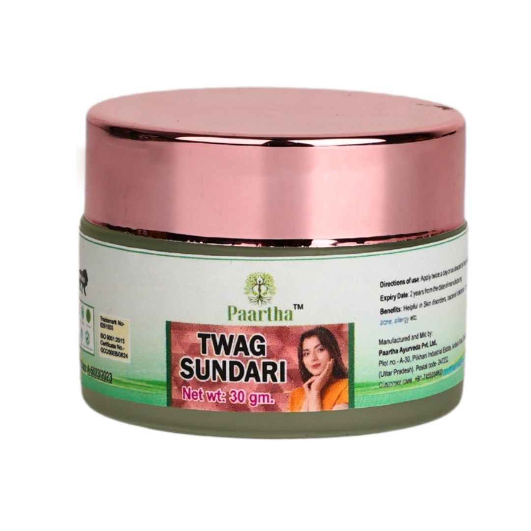 Paartha Ayurveda Twag Sundari Cream for Acne and Skin Care