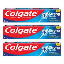 COLGATE STRONG TEETH 3 X 200GM
