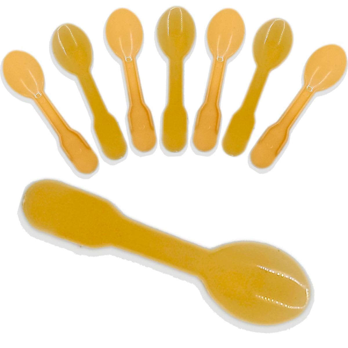 Platic -Sundae, Table Spoon For Icecream, Desserts, 100 Pcs