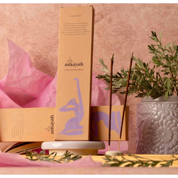 Amayah Natural Incense Sticks - Lavender