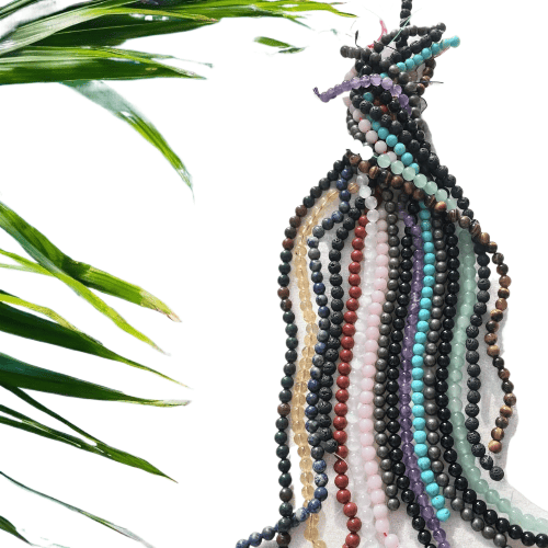 Gemstone Bead Necklaces - Assorted Colors and Gemstones view 2