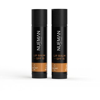 NUEMAN Lip Balm SPF 15 5g Pack of 2