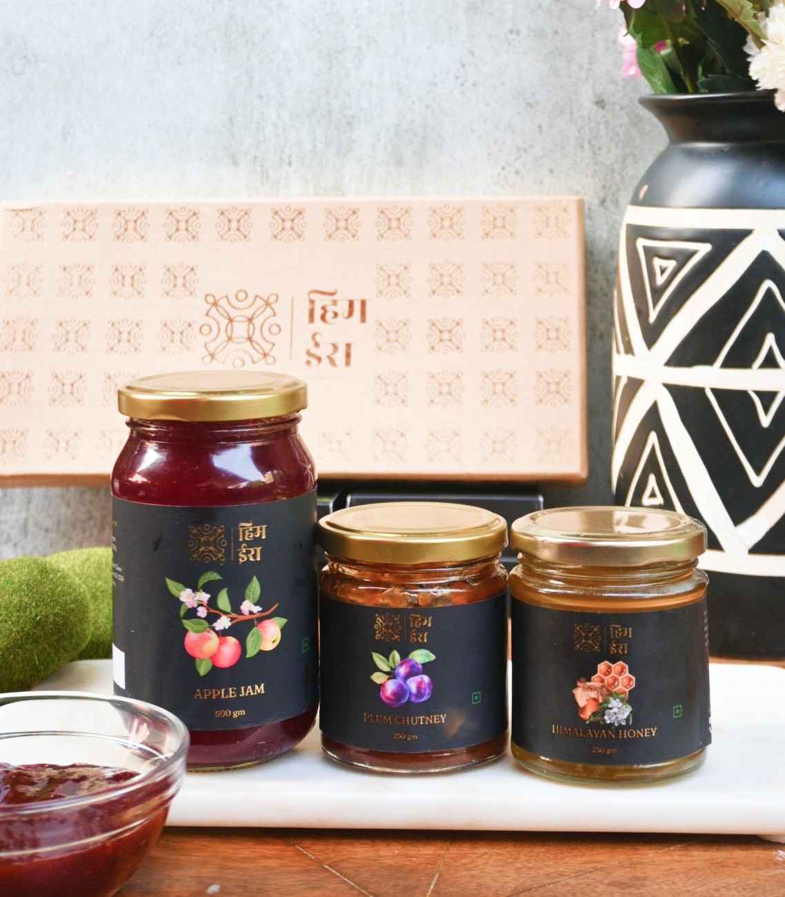 Flavors of Love Box – Handmade Jam, Chutney & Floral Honey