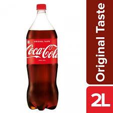 Coca Cola Original Taste Soft Drink - Refreshing, 2 L Pet Bottle