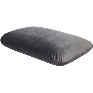 Flipon Orthopedic Pillow Memory Foam Gel- Infused Sleeping for Back and Side Sleepers 400 GSM Velvet Pillow Cover