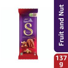 Cadbury Dairy Milk Silk Fruit & Nut Chocolate Bar, 137 G