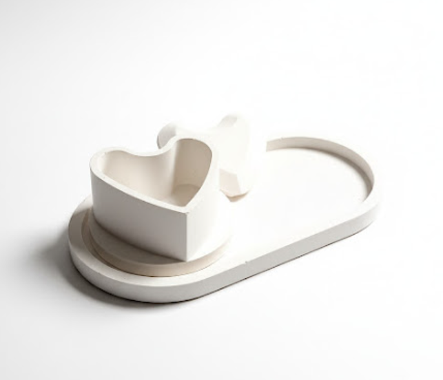 Combo 11 - bubble tray + hexagon jewellery box