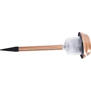 Solar Garden Exterior Lamp for Outdoor Use - Copper Based