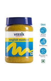 Veeba English Mustard Sauce, 250 G