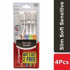 COLGATE SLIM SOFT TOOTHBRUSH BY 2 GET 2 FREE
