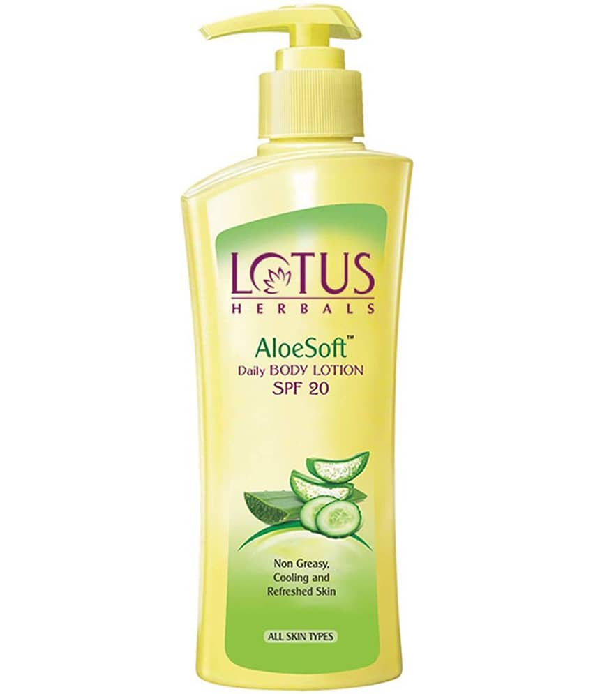 Lotus Herbals Aloesoft Body Lotion 250ml