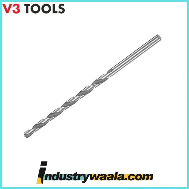 V3 Tools 3.5 X 225 MM Extra Long Series HSS Parallel Shank Drills