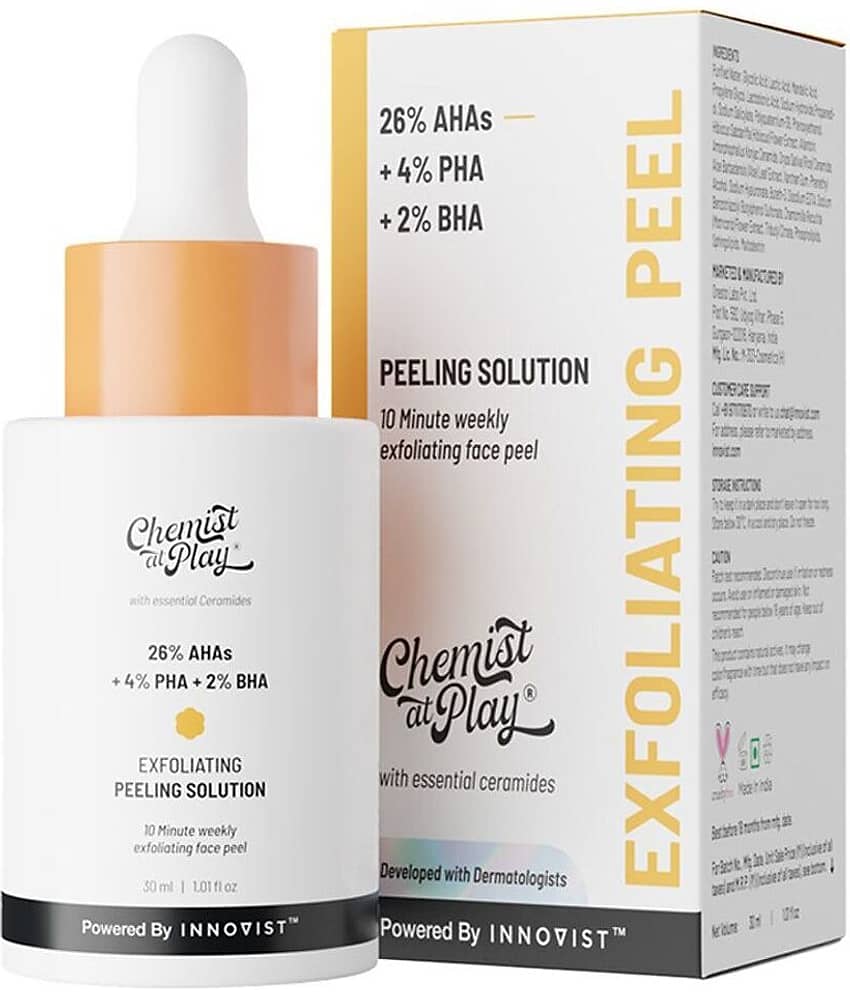 Chemist at Play 26% AHA, 2% BHA & 4% PHA Peeling Solution, 30 ml