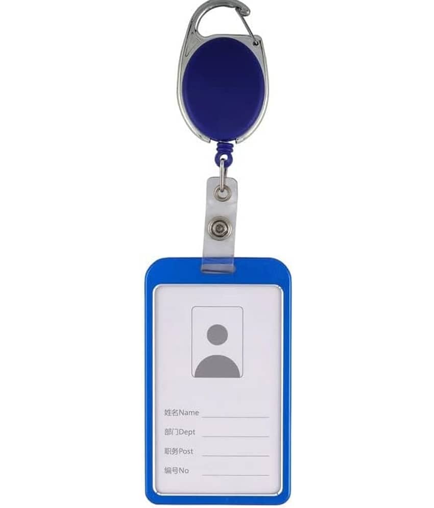 Dey 's stationery store Aluminium Card Holder ( Pack 1 )