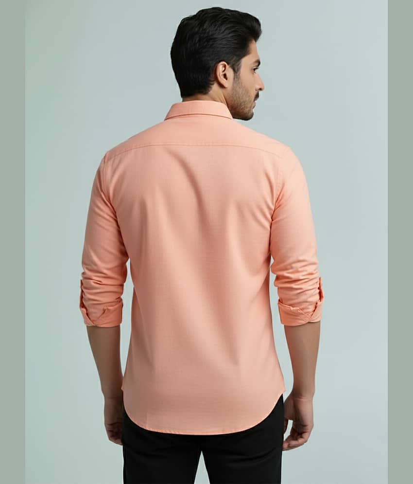 BHUVIKOO Cotton Blend Plain Shirt Style Kurta For Men ( Grey ) view 2