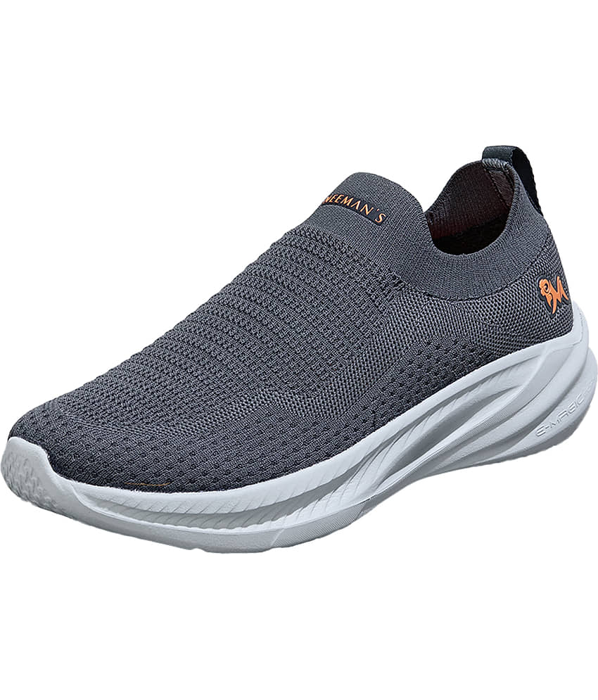 Neemans Grey Men's Slip-on Shoes