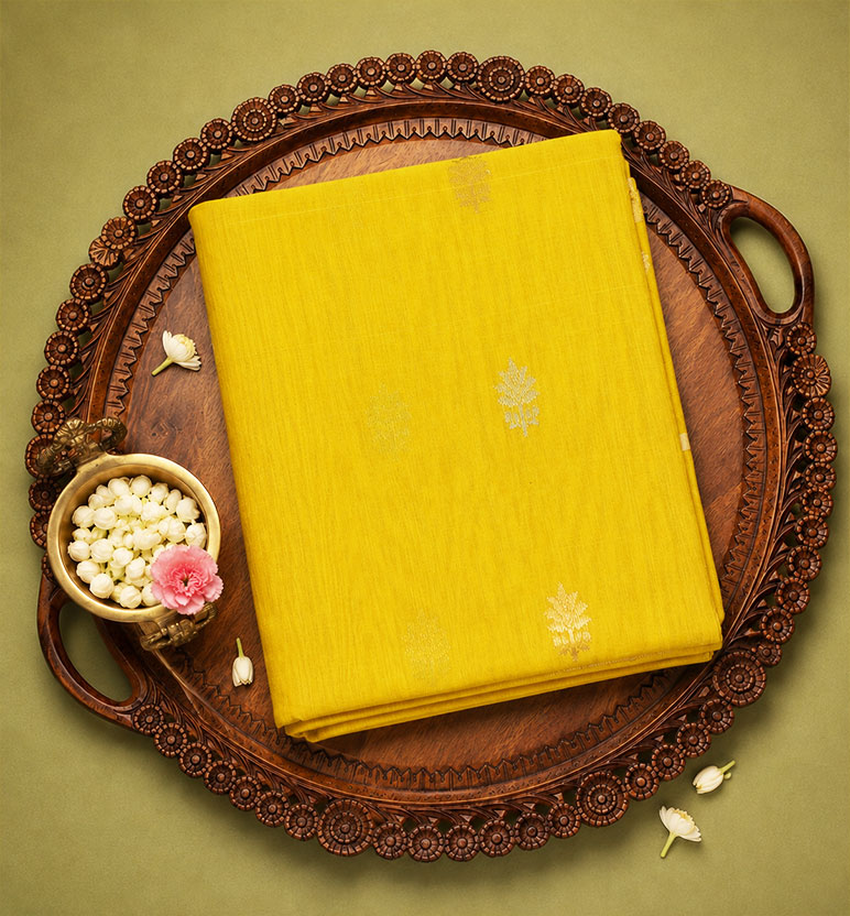 Handloom Chanderi Silk Cotton Saree