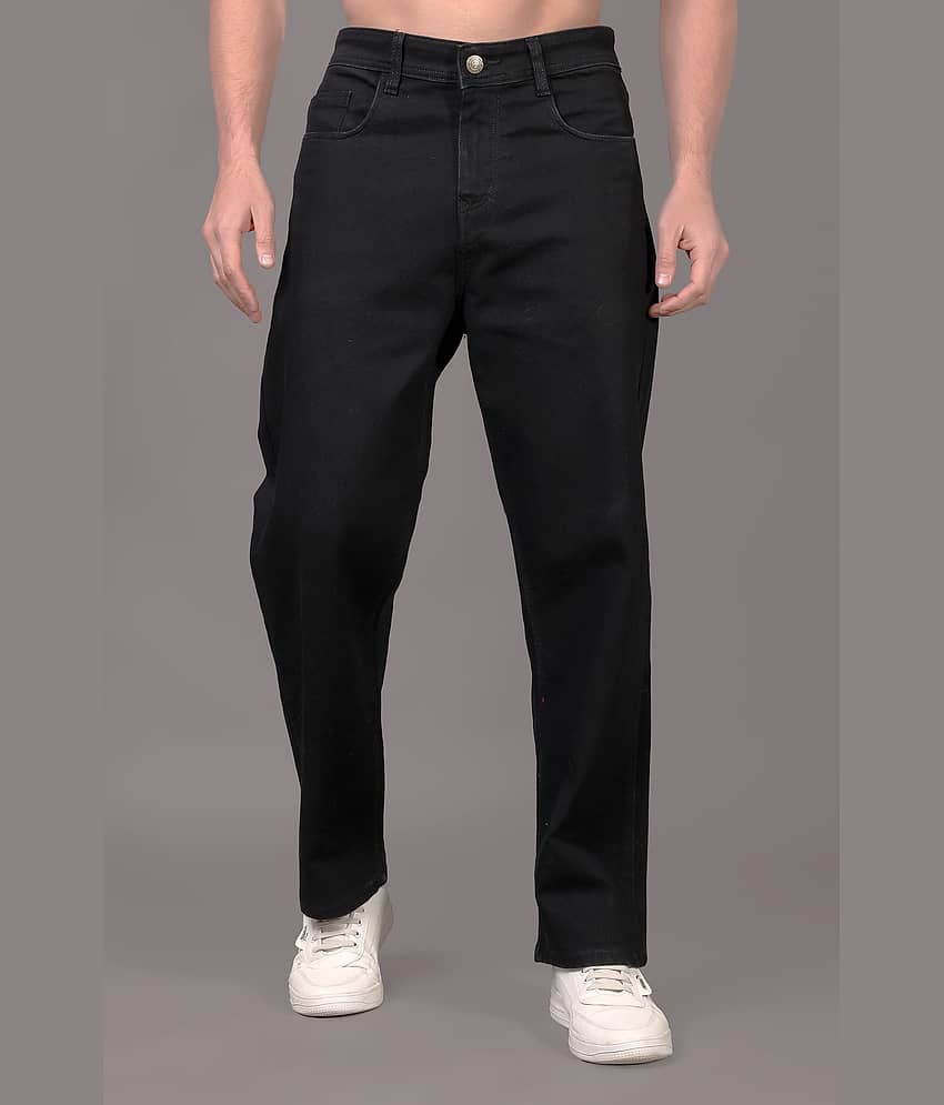 ZAYSH Basic Men's Jeans - Black ( Pack of 1 )