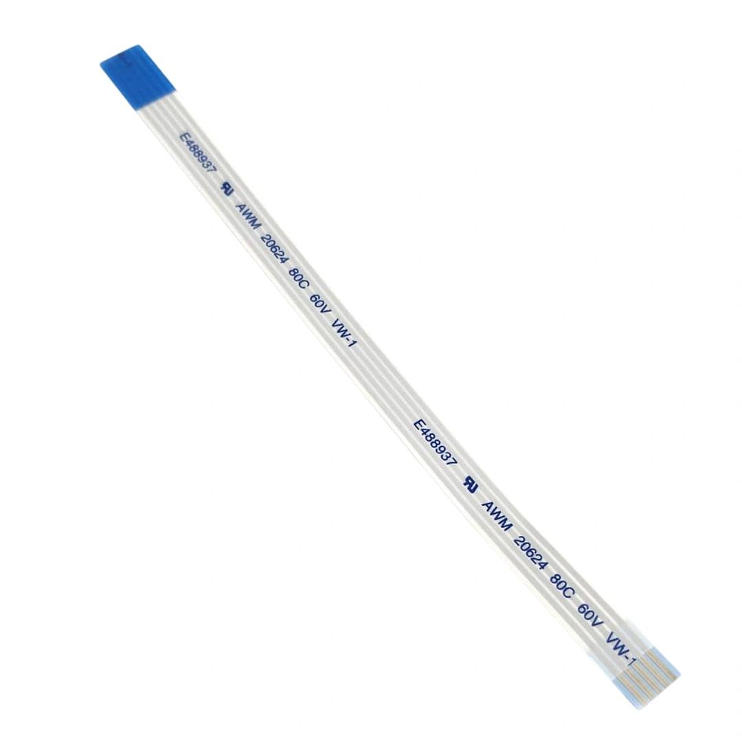 5 Pin 1mm Pitch 100mm Reverse Side Connection FFC Ribbon Flexible Flat Cable view 2