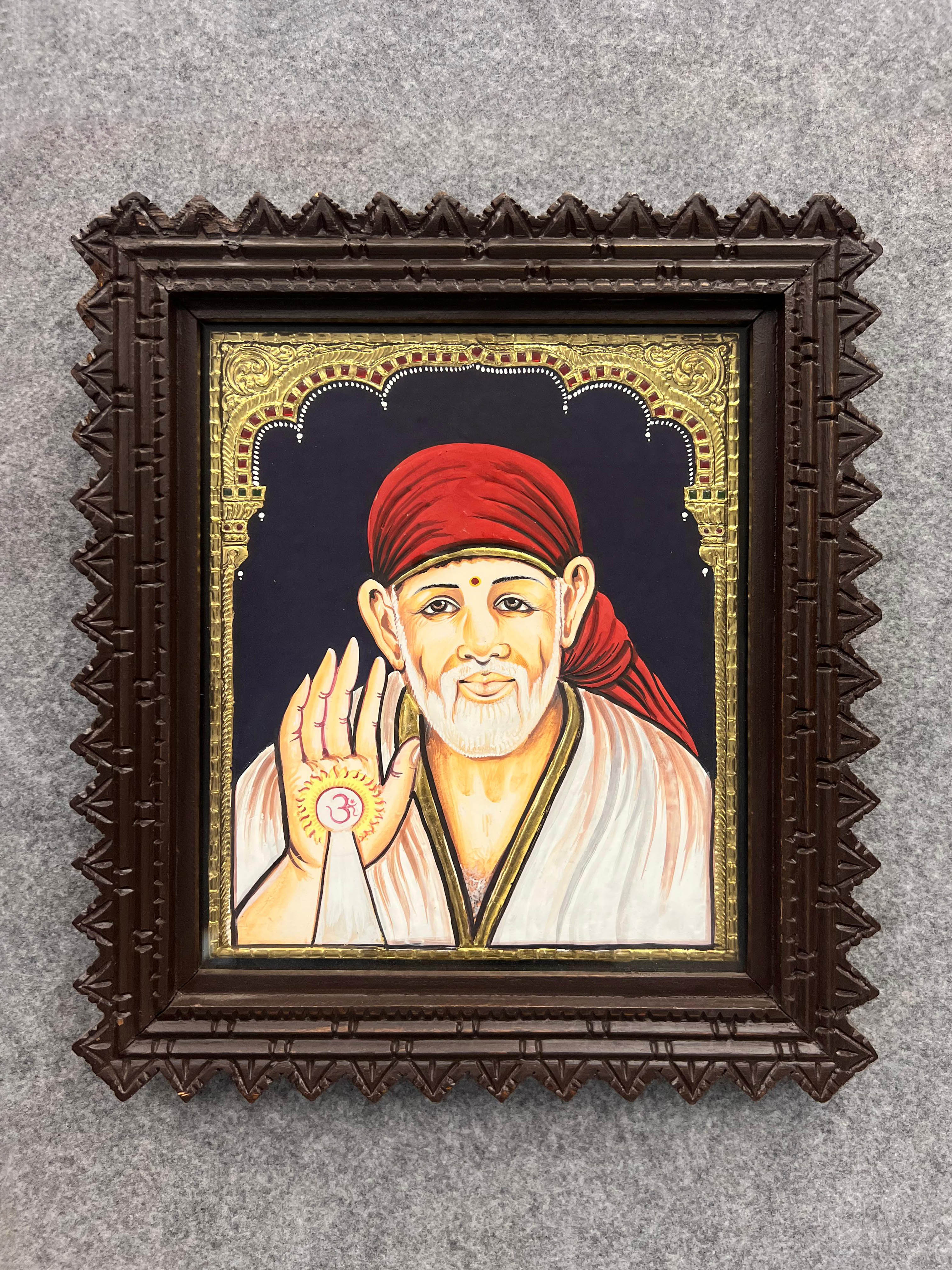 Saibaba - With Frame 15 x 13