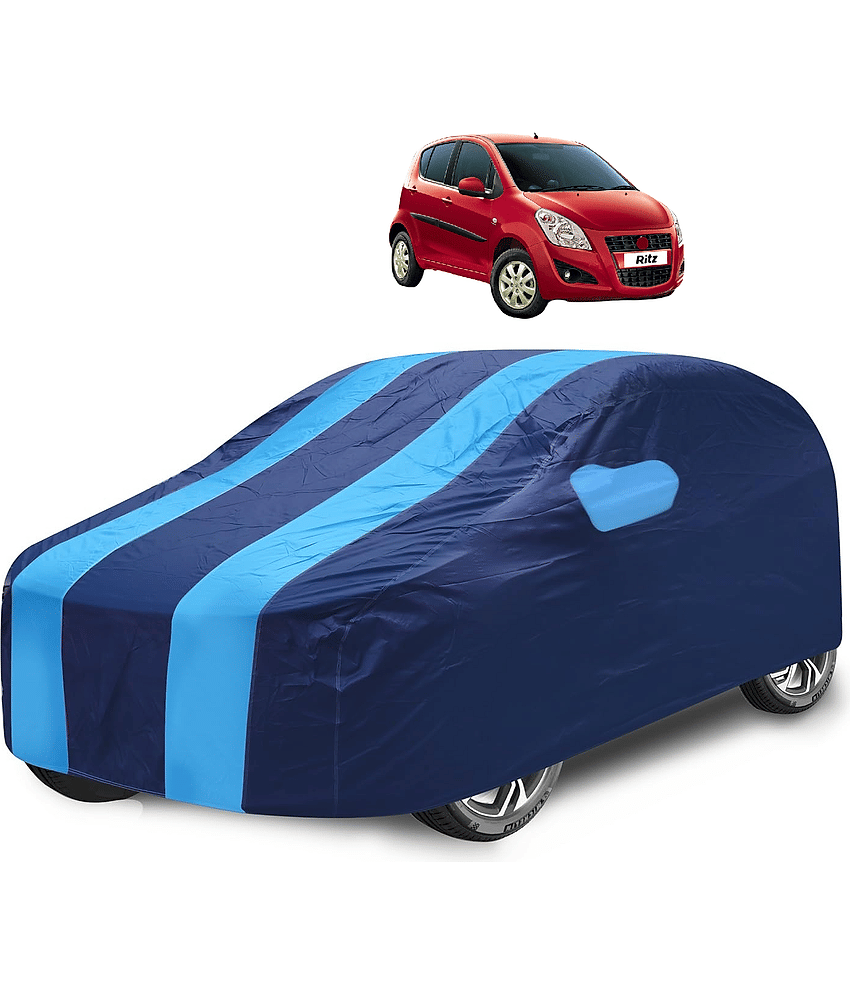 Caronix Car Body Cover for Maruti Suzuki All Car Models With Mirror Pocket ( Pack of 1 ) , Blue