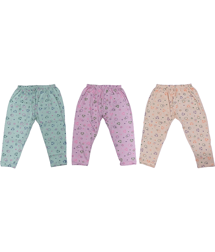 DAYAKU Pack of 3 Baby Boys Cotton Blend Pyjama ( Multi Color )