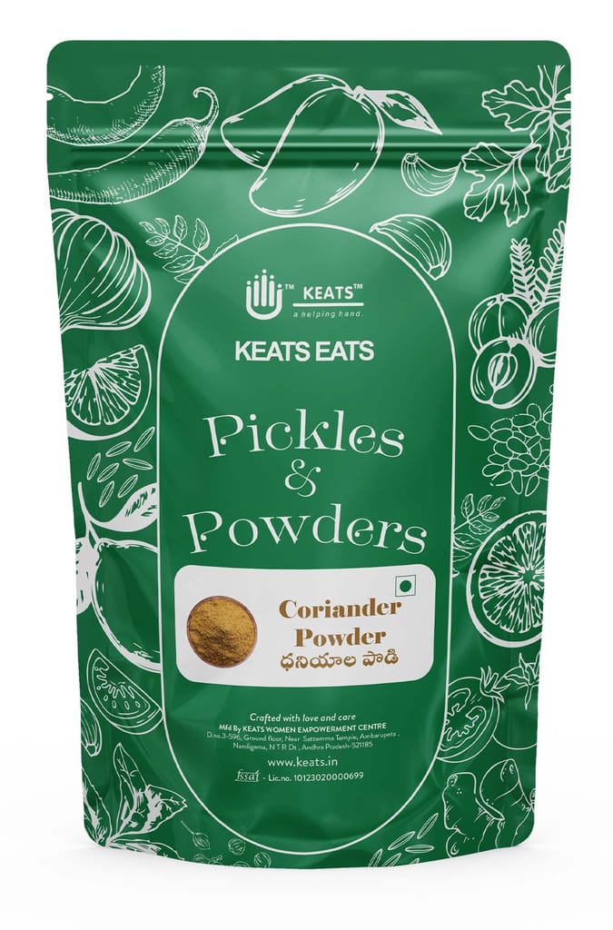 KEATS EATS Coriander Powder - Authentic Spice for Delicious Dishes