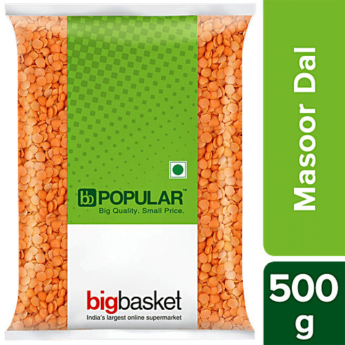 Adishwar Masoor Dal Whole Popular 500G