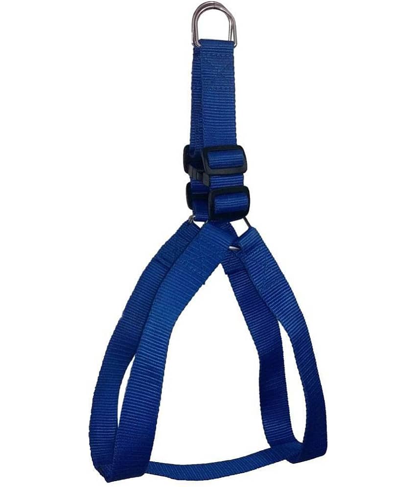 Petshop7 Blue Nylon Dog Harness