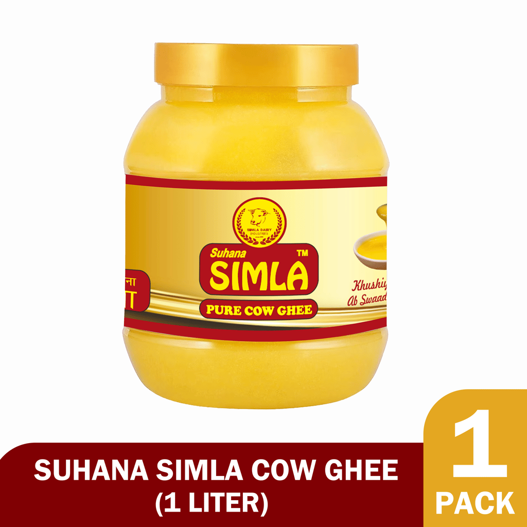 Suhana Simla Premium Danedar Cow Ghee Desi Ghee (1Liter)