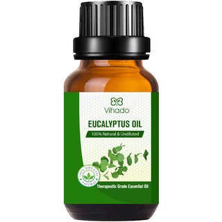 Vihado Best Eucalyptus Essential Oil 100 Pure for Congestion (10 ml)