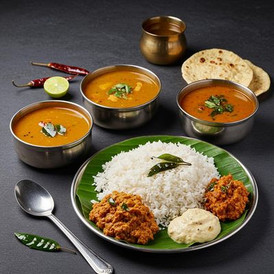 South Indian Meal (Serves 2)