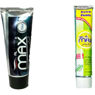 Minha Combo of 2 Max Extra Foam Shaving Cream