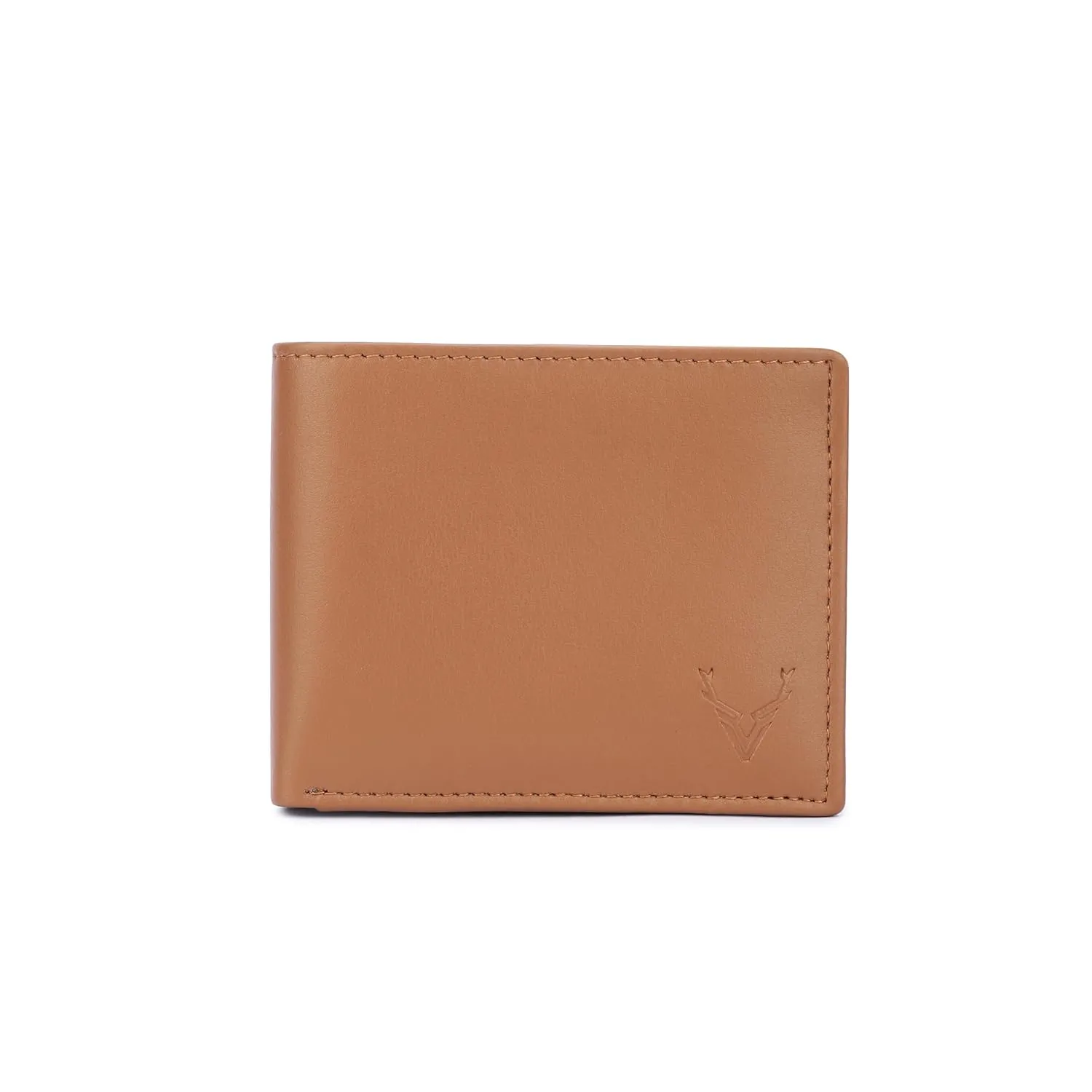 Mens Vegan Leather Wallet | Slim Design | RFID Protected | Lightweight | Durable Bifold | Brown