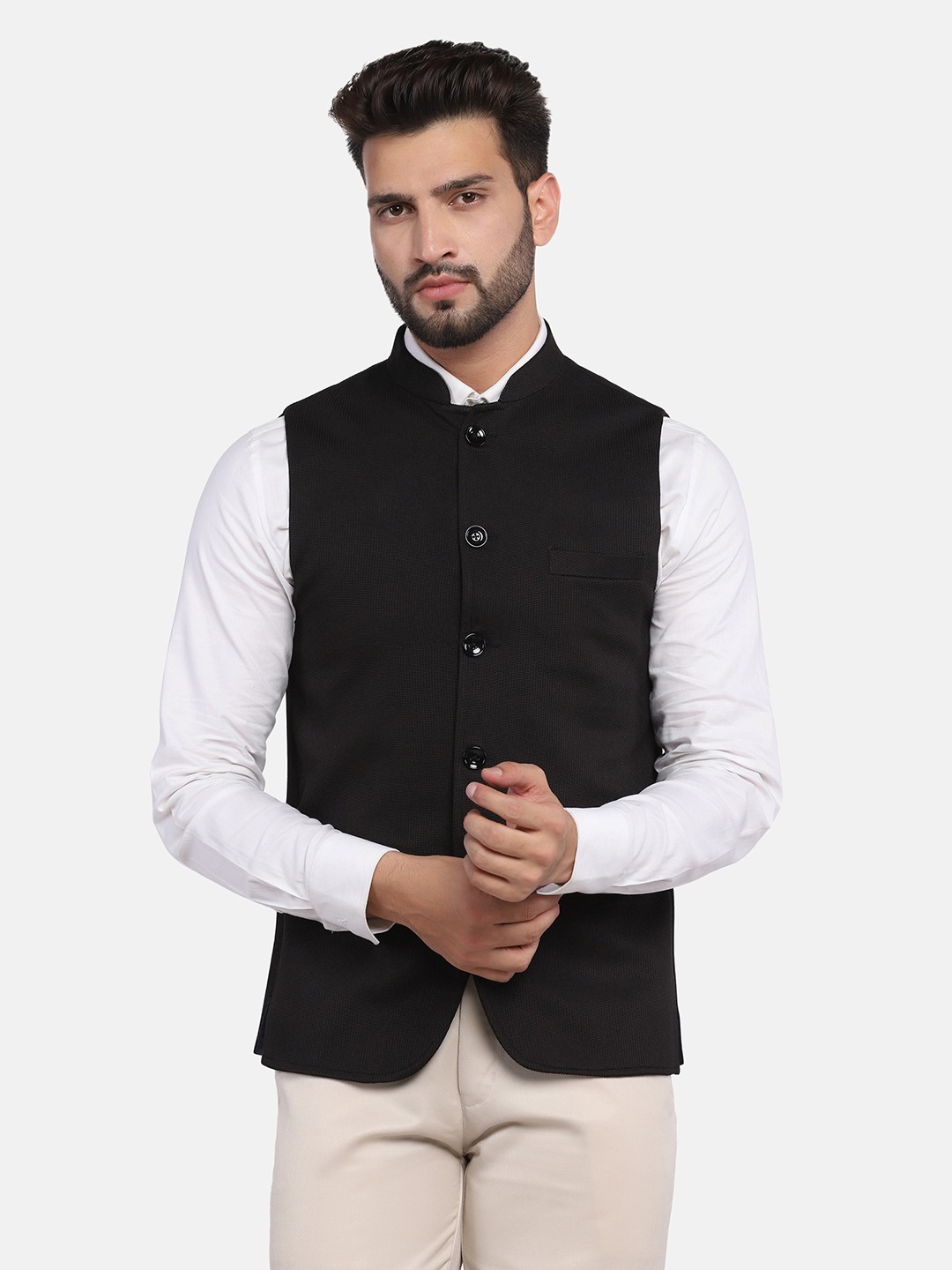 TAHVO men nehru jacket view 2
