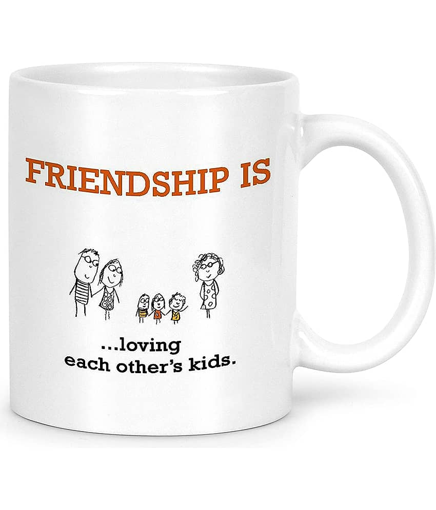 Idream Quote Printed Ceramic Coffee Mug 1 Pcs 330 mL
